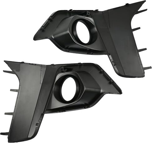 57731FL860 57731FL870 زوج المصد الأمامي مصباح الضباب غطاء الحافة متوافق مع سوبارو Crosstrek 2021 2022 2023 أضواء الضباب اليسرى واليمنى إطار غطاء مصبغة الإسكان in Saudi Arabia