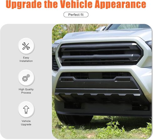 غطاء ضوء الضباب الأمامي المدخن Daeiclru متوافق مع Toyota Tacoma 2024 2025، غطاء الكسوة الأمامي لغطاء ضوء الضباب للقيادة من الجيل الرابع من الملحقات الخارجية Tacoma in Saudi Arabia