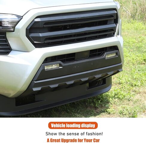 غطاء ضوء الضباب الأمامي المدخن Daeiclru متوافق مع Toyota Tacoma 2024 2025، غطاء الكسوة الأمامي لغطاء ضوء الضباب للقيادة من الجيل الرابع من الملحقات الخارجية Tacoma in Saudi Arabia