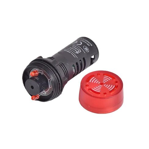 LAY5S-FM Alarm Warning Light Intermittent Flashing 220V 24V 24 Volt 22MM Buzzer in Saudi Arabia