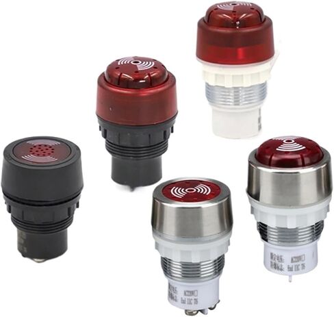 Explosion-Proof Flash Buzzer BA8050 Metal Sound and Light Alarm Light 24v Opening 30mm in Saudi Arabia