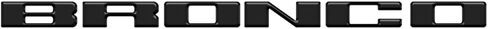 21 thru 22 Ford Full-Size Bronco Body Colored Grille Lettering Kit (VN2DZ-9942528-AE) in Saudi Arabia