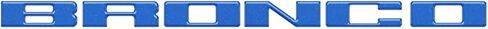 21 thru 22 Ford Full-Size Bronco Body Colored Grille Lettering Kit (VN2DZ-9942528-AE) in Saudi Arabia
