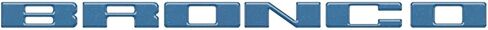 21 thru 22 Ford Full-Size Bronco Body Colored Grille Lettering Kit (VN2DZ-9942528-AE) in Saudi Arabia