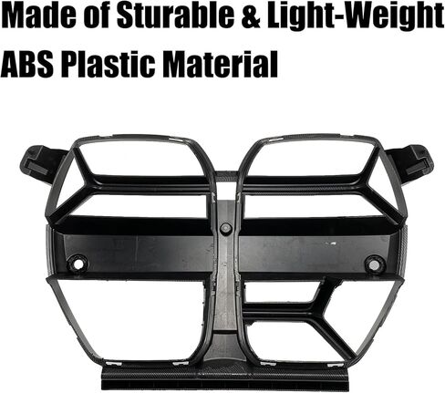 شبكة الكلى المصد الأمامي على طراز CSL متوافقة مع BMW G80 M3 G82 M4 2021-2025 شبكة بديلة لجميع السلاسل تناسب ACC/Non-ACC (مطلية بألياف الكربون) in Kuwait