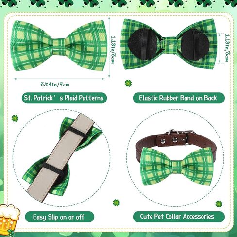 Silkfly 60 Pcs Wedding Plaid Dog Collar Bow Ties Bulk Bachelorette Valentine's Dog Bowtie Holiday Dog Accessories Grooming Supplies Puppy Bows Detachable Collar Charms for Small Medium Large Dogs Cat in Saudi Arabia