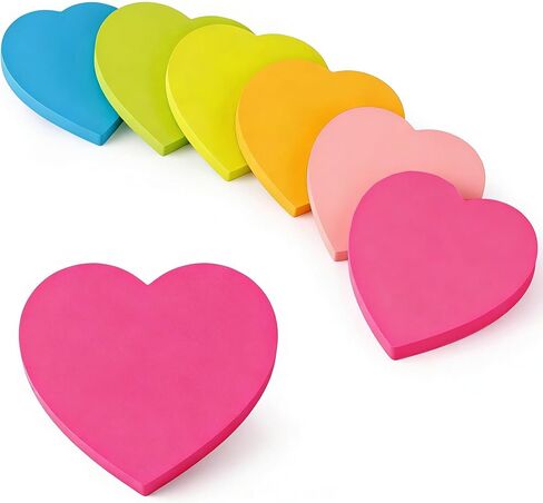 OHOME Sticky Notes - 12 Pads, 3"x3" - Colorful Self-Stick Post Notes Bulk - Back to School Supplies | Teacher Must Haves | Classroom Must Haves | Office Supplies - Aesthetic Home Desk Accessories in Saudi Arabia