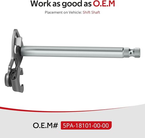 JAVIK Shift Shaft Assembly Shifter for Yamaha YZ85 YZ65 YZ125PSK YZ85RSK YZ85PSK 2002-2024 O.E.M# 5PA-18101-00-00 in Saudi Arabia