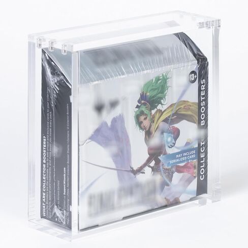 Premium Collector Booster Box Magnetic Acrylic Display Case | 8mm + 5mm Acrylic - Compatible with MTG in Saudi Arabia