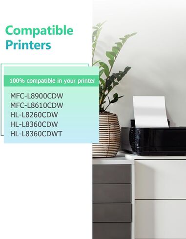 عبوة واحدة من وحدة الطبل DR431 ذات الإنتاج العالي المعاد تصنيعها DR431 لاستبدال Brother DR431 DR431CL لطابعة MFC-L8610CDW MFC-L8900CDW MFC-L9570CDW HL-L8360CDW HL-L8360CDWT HL-L8260CDW (ليست حبرًا) in Saudi Arabia