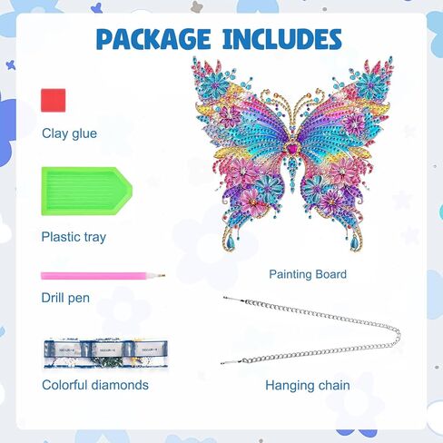 maxbye diy الطنان الماس مجموعات الطلاء للبالغين، 5d الحفر الكامل الماس الفن مجموعات الرسم، والزهور والطيور جوهرة الفنون والحرف اليدوية لديكور جدار المنزل 12x16in in Kuwait