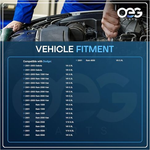 أجزاء OEG مولد كهربائي جديد متوافق مع دودج 3.9L 5.9L داكوتا بيك اب 01 02 03 2001-2003، رام 01 02 03 2001-2003، فان 01 02 03 2001-2003 113564، 56028920AB، 13911، AND0250, 40052047 in Saudi Arabia