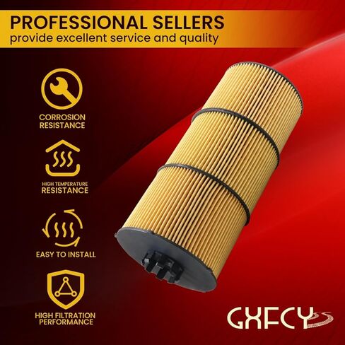 Oil Filter LF17800 Compatible with 2020+ DD13 DD15 DD16 Detroit Diesel Engine Replace A4721842325 A4721842425 19863920 P582506 A4711800009 A4711800209(Set of 1) in Saudi Arabia