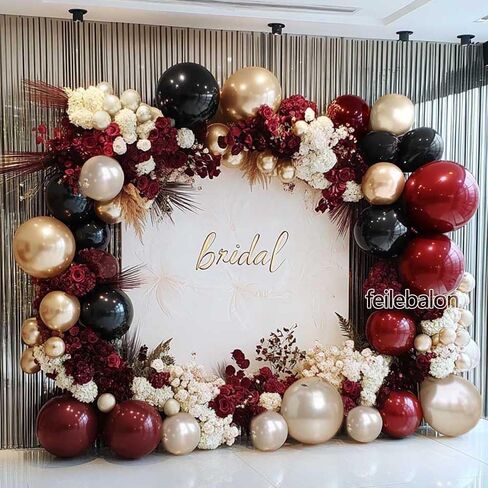 Navy Blue Black Balloon Arch - Double Stuffed Pearl White Sand, Dark Royal Blue Gold Balloon Garland Kit for New Year Birthday Anniversary Graduation Men Party Decoration in Saudi Arabia