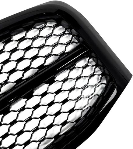 MIC Front Grille Grill Assembly Compatible with 2006 2007 2008 Dodge Ram 1500/2500 / 3500 (Gloss Black) in Saudi Arabia