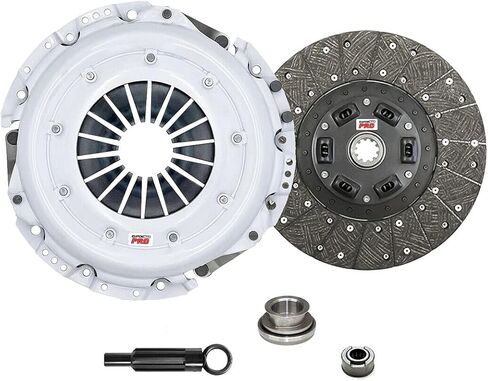 ClutchMaxPRO 11" Heavy Duty OEM Clutch Kit with Flywheel Compatible with 1987 Ford Bronco 1987-1992 Ford F150 F250 F350 4.9L 5.0L 5.8L 4-Speed (CP07032HD-CK) in Saudi Arabia