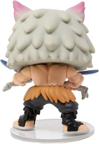 POP Anime - شخصية Inosuke Hashibira Funko من الفينيل (مع حافظة حماية صندوقية متوافقة)، متعددة الألوان، 3.75 بوصة in Saudi Arabia