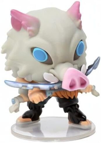 POP Anime - شخصية Inosuke Hashibira Funko من الفينيل (مع حافظة حماية صندوقية متوافقة)، متعددة الألوان، 3.75 بوصة in Saudi Arabia