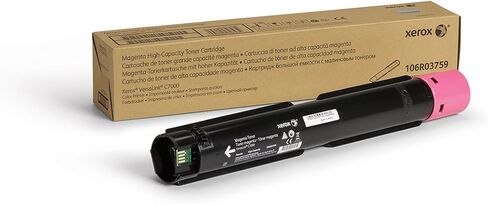 Xerox VersaLink C7000 Magenta High Capacity Toner Cartridge (10,100 Pages) - 106R03759 in Saudi Arabia