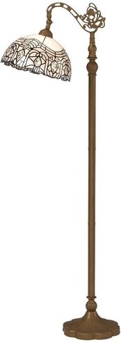 Floor Lamp Base Replaced Only 71 Inches High and Suitable for 16-24 Inch Tiffany Style Lampshades, with a Dark Bronze Surface in Saudi Arabia