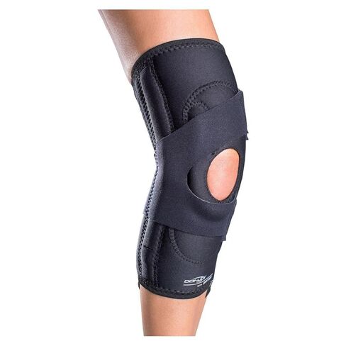 دعامة دعم الركبة الجانبية J Patella من DonJoy بدون مفصلات: Drytex، الساق اليمنى، متوسطة in Saudi Arabia