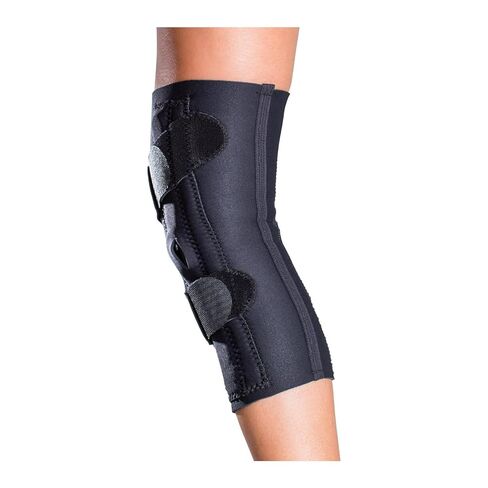 دعامة دعم الركبة الجانبية J Patella من DonJoy بدون مفصلات: Drytex، الساق اليمنى، متوسطة in Saudi Arabia