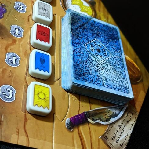 Thrones of Valeria Trick Taking Card Game - Fast and Fun Strategy Card Game with Card Powers and Game Twist - Family Fun for 3-6 players, ages 14+ in Saudi Arabia
