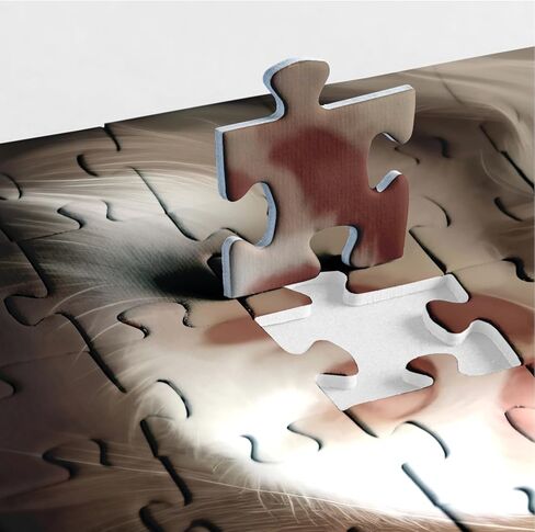 Animal Bear Jigsaw Puzzle for Adult 1000 Piece, Challenging Impossible Difficult Hard Puzzles for Adult, Nature Wildlife Hunting Puzzle 1000 Pieces in Saudi Arabia