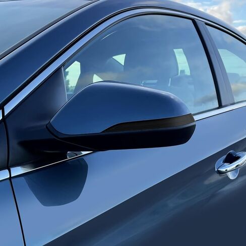 SlickMod صبغة دخان الفينيل مسبقة القطع لمصباح Hyundai Sonata الأمامي 2015-2017 (دخان داكن، 3. DRL Foglight) in Kuwait