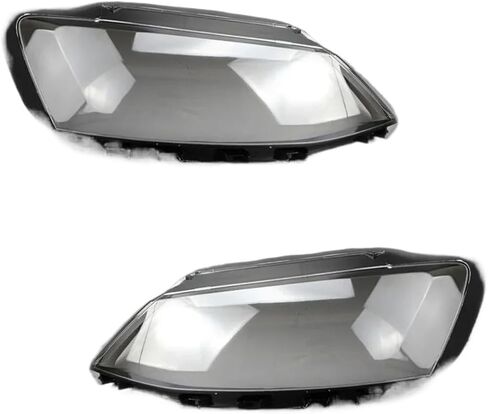 L/R Headlight Lens Cover Compatible For VW Jetta (Sagitar) MK6 2012-2018 Front Headlamp Transparent Cover Lampshade Headlight Shell Lens(Left) in Saudi Arabia