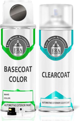 ERA Paints 42S - Titanium Flash Metallic for MAZDA Exact Match Automotive Touch Up Paint Spray - 2K Premium Kit in Saudi Arabia