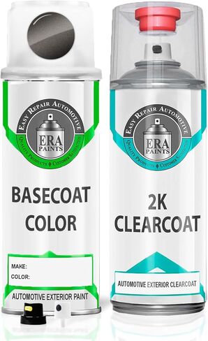 دهانات ERA 42S - تيتانيوم فلاش ميتاليك لسيارة MAZDA Exact Match Auto Touch Up Spray Paint - 2K Premium Kit in Kuwait