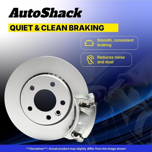 AutoShack 12.28 بوصة (312 مم) دوارات فرامل خلفية بفتحات تهوية + استبدال الفرجار لـ 2003-2009 Toyota 4Runner 2007-2009 Toyota FJ Cruiser 4-PC طقم فرامل in Kuwait
