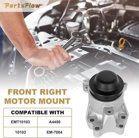 PartsFlow Set of 3 Engine Motor & Transmission Mount Compatible with 2010-2012 Mazda CX-9 3.7L AUTO, Replace OE#EM7004, A4419, A4425 in Saudi Arabia