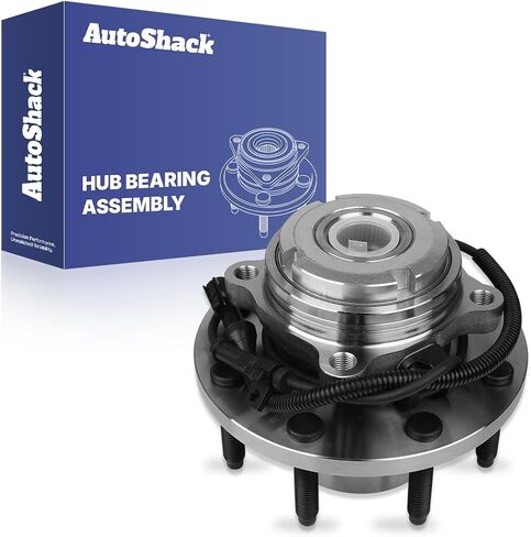 AutoShack Front Wheel Hub Bearing Assembly with ABS Replacement for 2000-2002 Ford Excursion 1999-2004 Ford F-250 Super Duty 1999-2004 Ford F-350 Super Duty 1-PC in Saudi Arabia