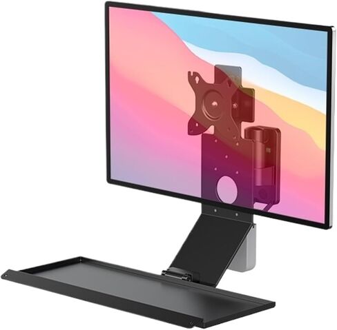 Monitor stand and keyboard tray(Wks-1silvertraysize210*600mm) in Saudi Arabia