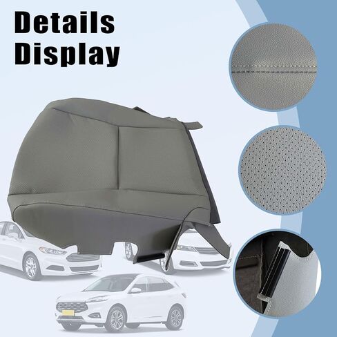 غطاء مقعد بديل من الجلد المثقوب من جانب السائق باللون الرمادي متوافق مع Lexus RX350 RX450 2010 2011 2012 2013 2014 2015 in Kuwait