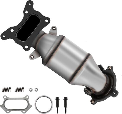 Manifold Catalytic Converter Stainless Steel Fits 1996 1997 1998 1999 2000 Civic Si LX HX EX DX/97-00 EX-R 1.6L Direct-Fit (EPA Approved) in Kuwait