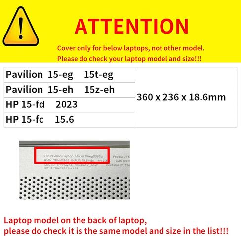 2023 Laptop Case Cover for Hp Pavilion 15-eg 15t-eg 15-eh 15z-eh Compatible with Hp 15-fd 15-fc 15.6" [Do Check Model] Notebook Sleeve Computer Bag Protective PU Leather Shell (Pink) in Saudi Arabia