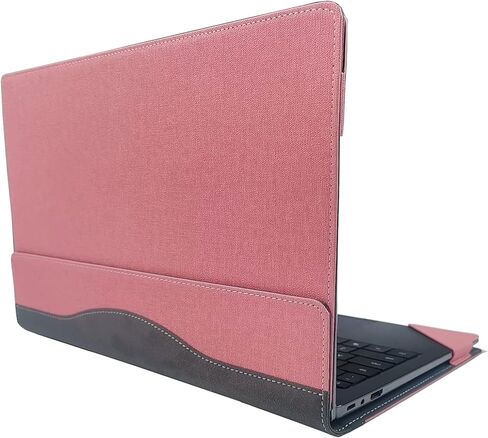 2023 Laptop Case Cover for Hp Pavilion 15-eg 15t-eg 15-eh 15z-eh Compatible with Hp 15-fd 15-fc 15.6" [Do Check Model] Notebook Sleeve Computer Bag Protective PU Leather Shell (Pink) in Saudi Arabia