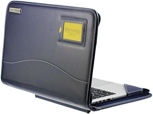 Contour Series - Blue Heavy Duty Leather Protective Case - Compatible with HP ProBook 440 G8 14" Laptop in Kuwait