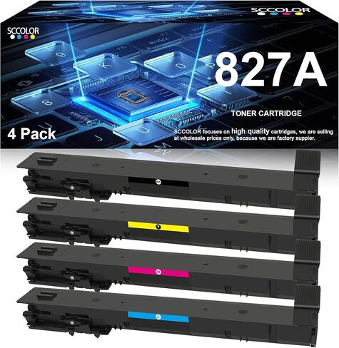 M880 827A Toner Cartridge Compatible CF301A CF303A CF302A CF300A Toner Cartridge Replacement for Color Enterprise Flow MFP M880 M880z M880z+ M880z+ NFC Series Printer in Saudi Arabia