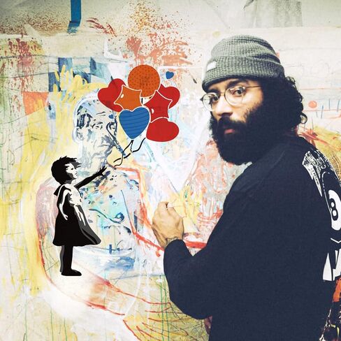 مجموعة استنسل FINGERINSPIRE Banksy - 5 تصميمات ذات طبقات مقاس 11.7 × 8.3 بوصة قابلة لإعادة الاستخدام للجدار والأثاث والخشب والورق in Saudi Arabia
