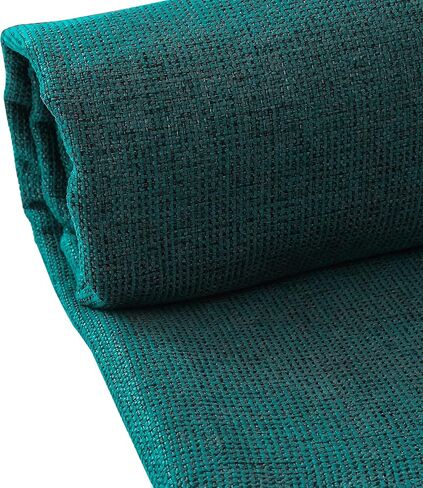Suitable for Home Furniture Interior Decoration Fabric, coarse Texture Thickened Linen, Excellent Breathability, Handmade DIY Material (Dark Gray, 1 Yard pre Cut) in Saudi Arabia