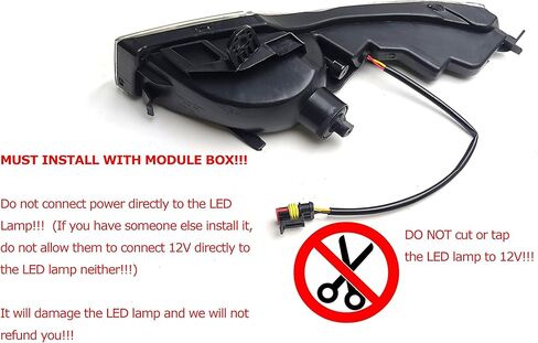 iJDMTOY Switchback LED Daytime Running Light Kit & Clear Lens Fog Light Combo Compatible With 2013-2015 Nissan Altima, Includes White/Amber LED DRL, Pair Halogen Fog Lights, Bezels & Wiring, Switch in Saudi Arabia