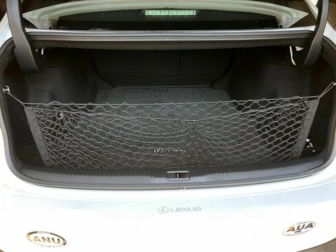Trunk Organizer Cargo Net for LEXUS IS250 350 IS F 2006-2025 – Envelope Style Cargo Net for Sedan – Premium Mesh Car Trunk Organizer Vehicle Carrier Storage – Compatible with IS250 350 in Saudi Arabia