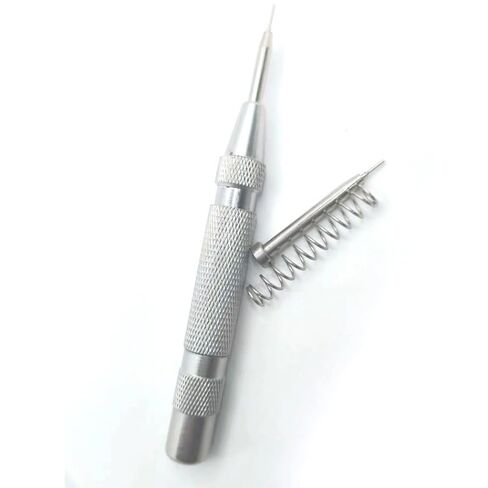 1Set 35mm Stainless Steel Spring Loaded Link Watch Band Strap Bracelet Pin Remover Punch for Watchmaker Tool Drop Shipping in Saudi Arabia
