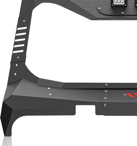 غطاء إطار الزجاج الأمامي من أجل Wrangler JK Mad Max Roof Sun Visor Body Armor متوافق مع 2007-2018 Jeep Wrangler JK JKU مع 4 مصابيح LED، واقي أمامي لحامل الزجاج الأمامي in Saudi Arabia
