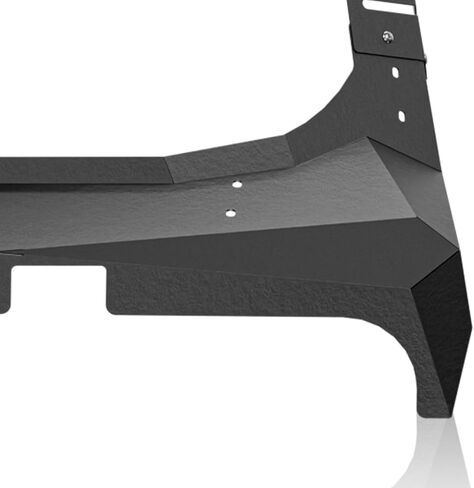 غطاء إطار الزجاج الأمامي من أجل Wrangler JK Mad Max Roof Sun Visor Body Armor متوافق مع 2007-2018 Jeep Wrangler JK JKU مع 4 مصابيح LED، واقي أمامي لحامل الزجاج الأمامي in Saudi Arabia