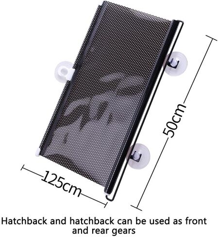Car Automatic Retractable Sunshade Car Windshield Sun Block Visor Shade Curtain Sun, Integrated Automatic Retractable Sunshade for Car Blackout Curtain in Saudi Arabia